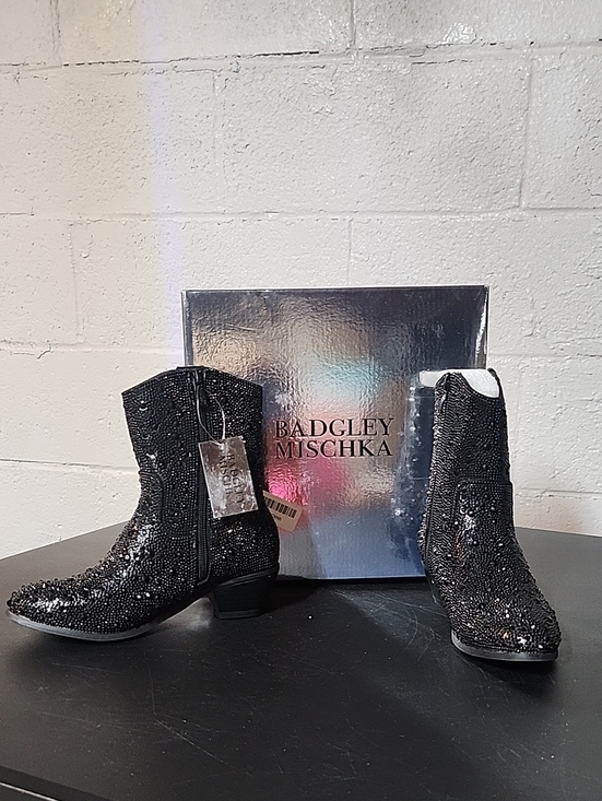 Badgley Mischka Other - Badgley Mischka Black Girls Dress Boots